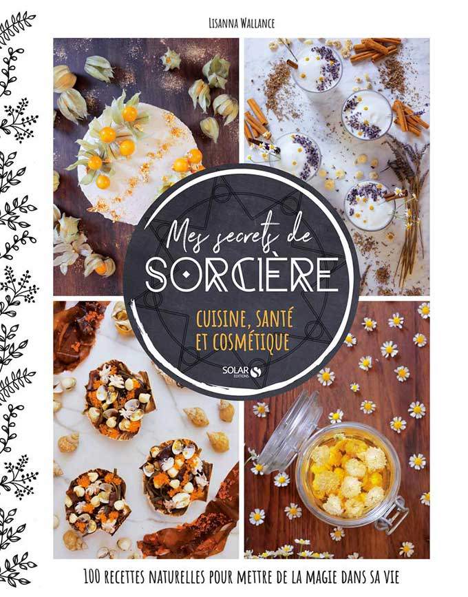 couverture livre de cuisine mes secrets de sorcière éditions solar