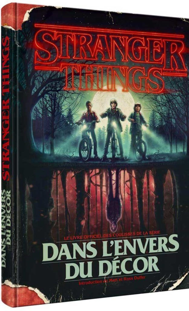 couverture beau livre stranger things dans l