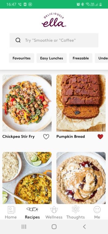 Test App Deliciously Ella Cuisine Et Bien Etre