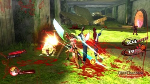 image gameplay oneechanbara origin