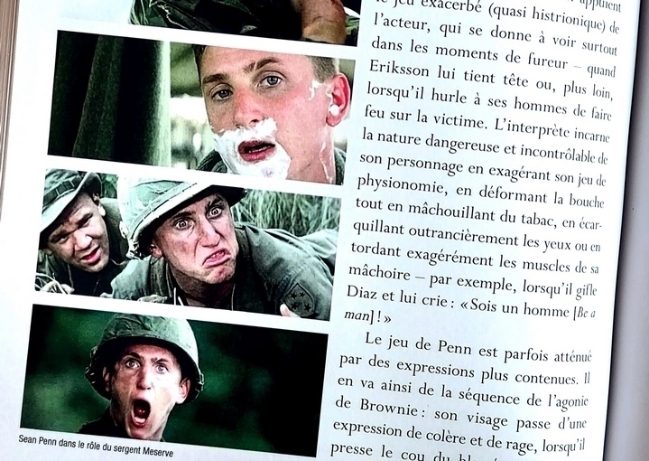 Quelques exemples du jeu "histrionique" de Sean Penn dans Outrages.