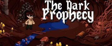 écran titre jeu vidéo the dark prophecy sur nintendo switch