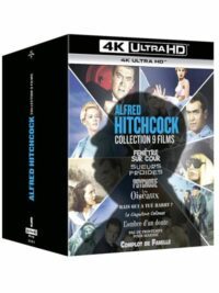 image blu ray 4k 9 films alfred hitchcock coffret