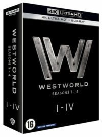 image blu ray 4k saisons 1 à 4 westworld