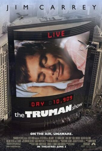 Affiche du film The Truman Show de Peter Weir.