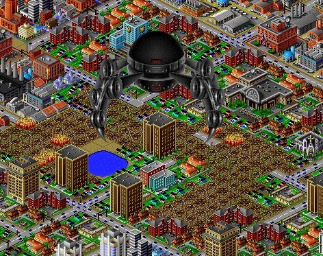 Image du jeu SimCity 2000 (1994). © Maxis / Electronic Arts
