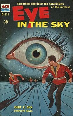Couverture de la première édition de L'Oeil dans le ciel © Ace Books, 1957.