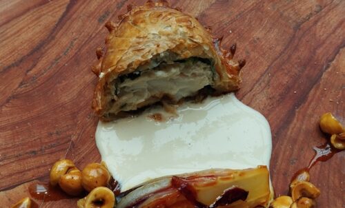 pithiviers bar épinards au restaurant erh paris 2