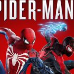gros plan visuel jeu vidéo marvel's spider-man 2 playstation 5
