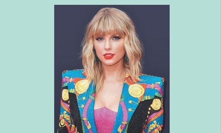 gros plan couverture taylor swift l'histoire d'une icône mode de glenys johnson éditions place des victoires