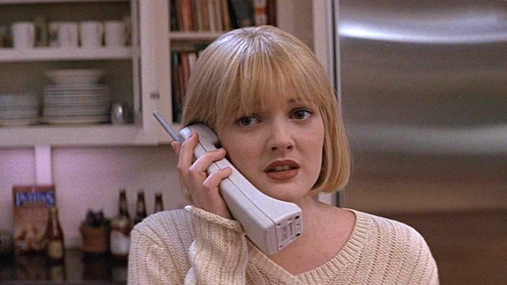 drew barrymore dans scream de wes craven