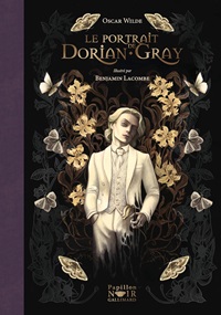 couverture le portrait de dorian gray d'oscar wilde illustré par benjamin lacombe gallimard