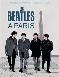 couverture les beatles à paris