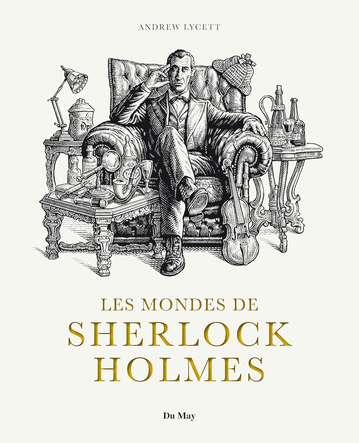 couverture livre les mondes de sherlock holmes