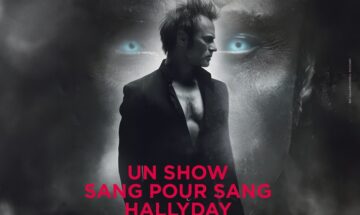 gros plan affiche david hallyday tournée requiem pour un fou