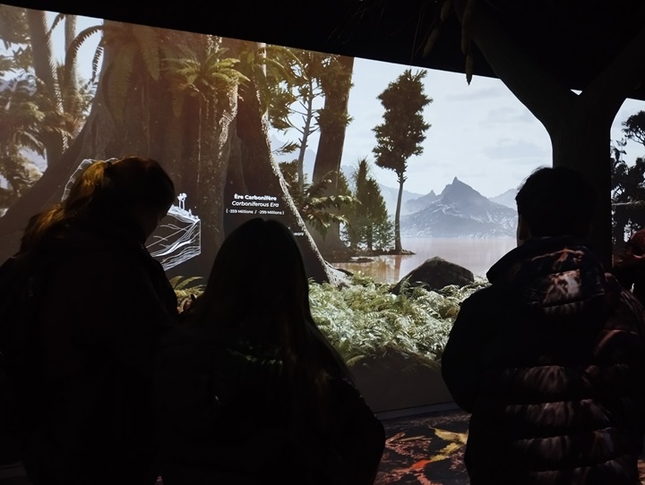 salle interactive du musée de la mine couriot à saint etienne