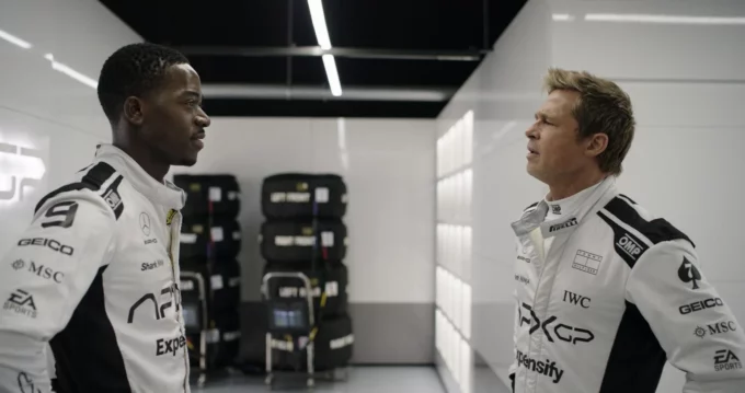 image brad pitt le film F1
