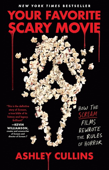 couverture essai your favorite scary movie d'ashley cullins sur la saga scream