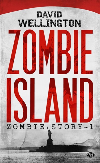 couverture roman zombie island de david wellington