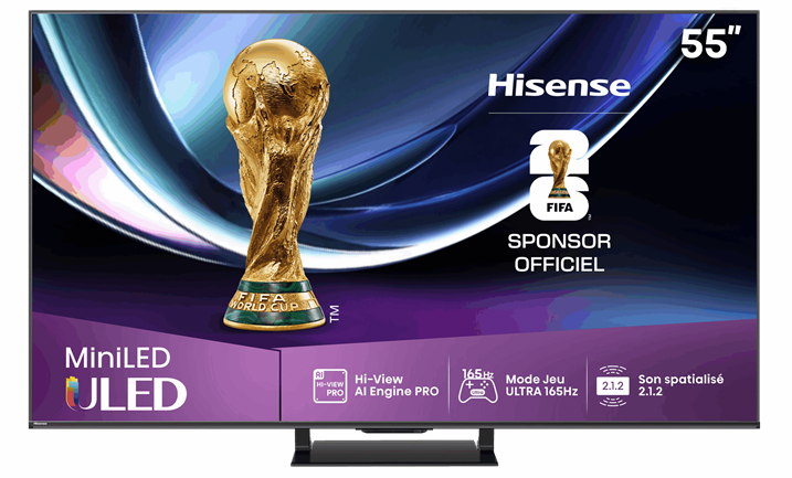 [Test – High Tech] Hisense U7Q Pro : Une télévision MiniLED pensée pour les gamers
  