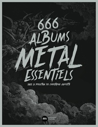 couverture beau livre 666 albums métal