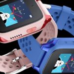 image slider blue pink combination mt46 family watch movetim TCL