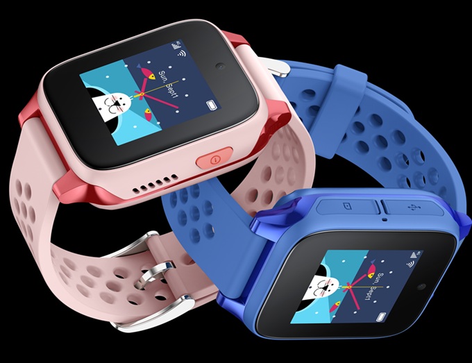 image blue pink combination family watch TCL movetim MT 46