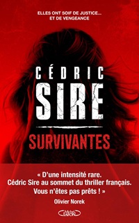 couverture roman survivantes de cédric sire