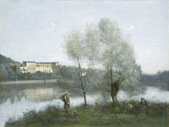 tableau ville d'avray de camille corot 1865