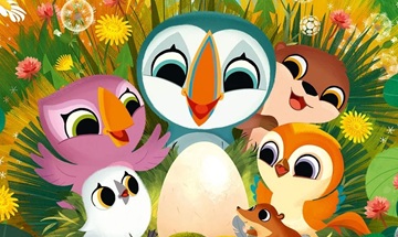 image article Nouveaux Copains à Puffin Rock