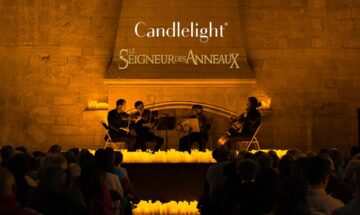 image le seigneur des anneaux candlelight