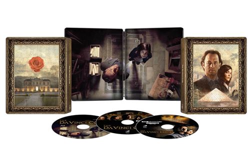 image blu ray 4k steelbook da vinci code