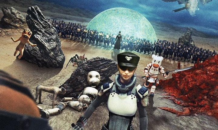 image slider junk world