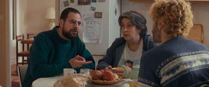 hakim jemili et noémie lvovsky dans le film tout va super