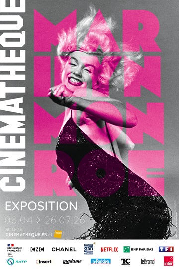 exposition marilyn monroe cinémathèque française printemps été 2026