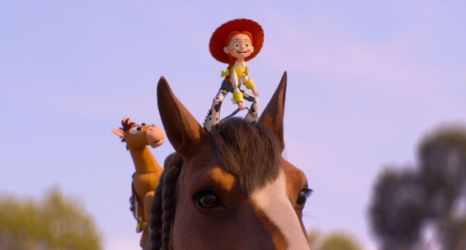 jessie sur un cheval dans toy story 5