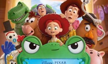 critique film d'animation toy story 5 gros plan affiche