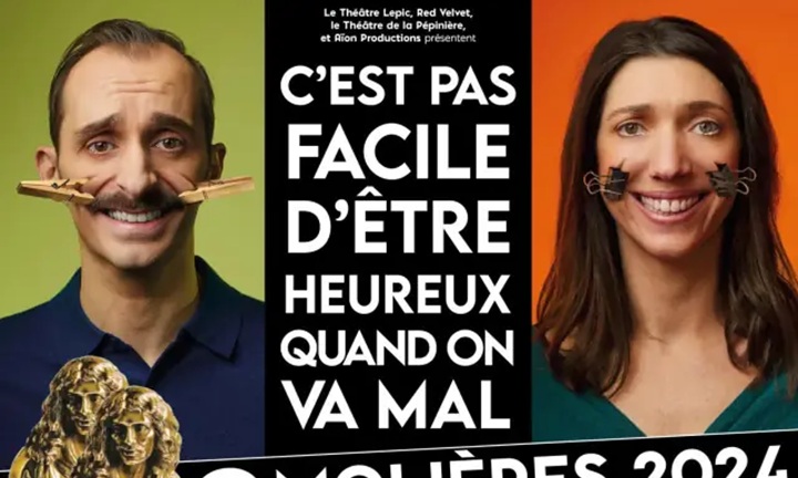 image slider c'est pas facile d'être heureux quand ca va mal