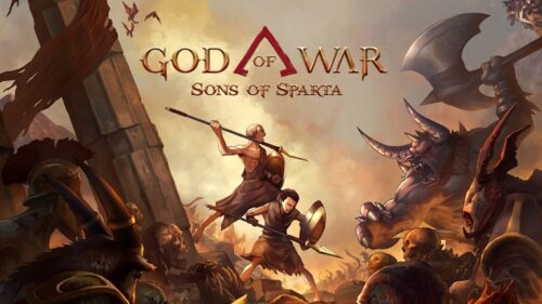 visuel jeu vidéo ps5 god of war son of sparta
