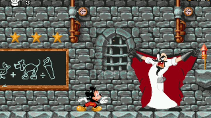 capture jeu vidéo mickey mania niveau 2 the mad doctor 1994